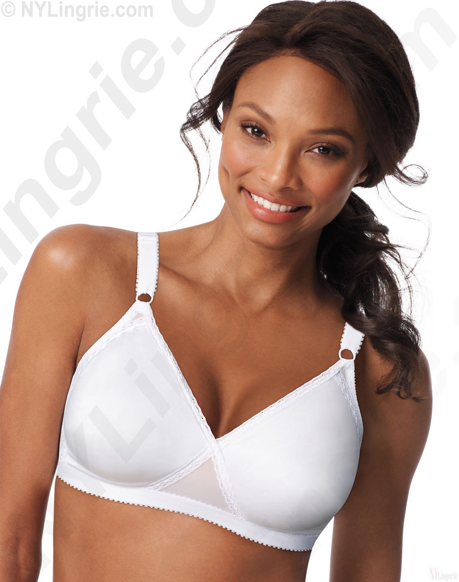 Playtex 0655 Cross Your Heart Tricot Lightly Lined Wirefree Bra
