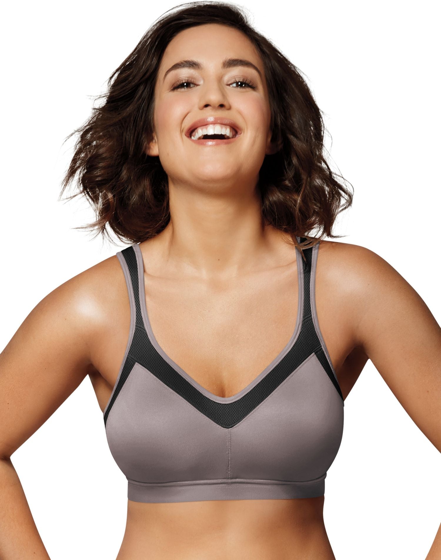 Playtex 18 Hour Active Breathable Comfort Wirefree Bra Nude 42 B Style  #4159 J