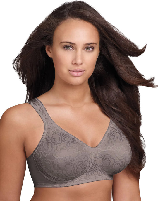 Playtex Women's 18 Hour Ultimate Lift and Support Wire-Free Bra - 4745  38DDD Crystal Grey