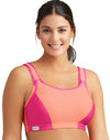 Glamorise Womens Double Layer Wirefree Sports Bra