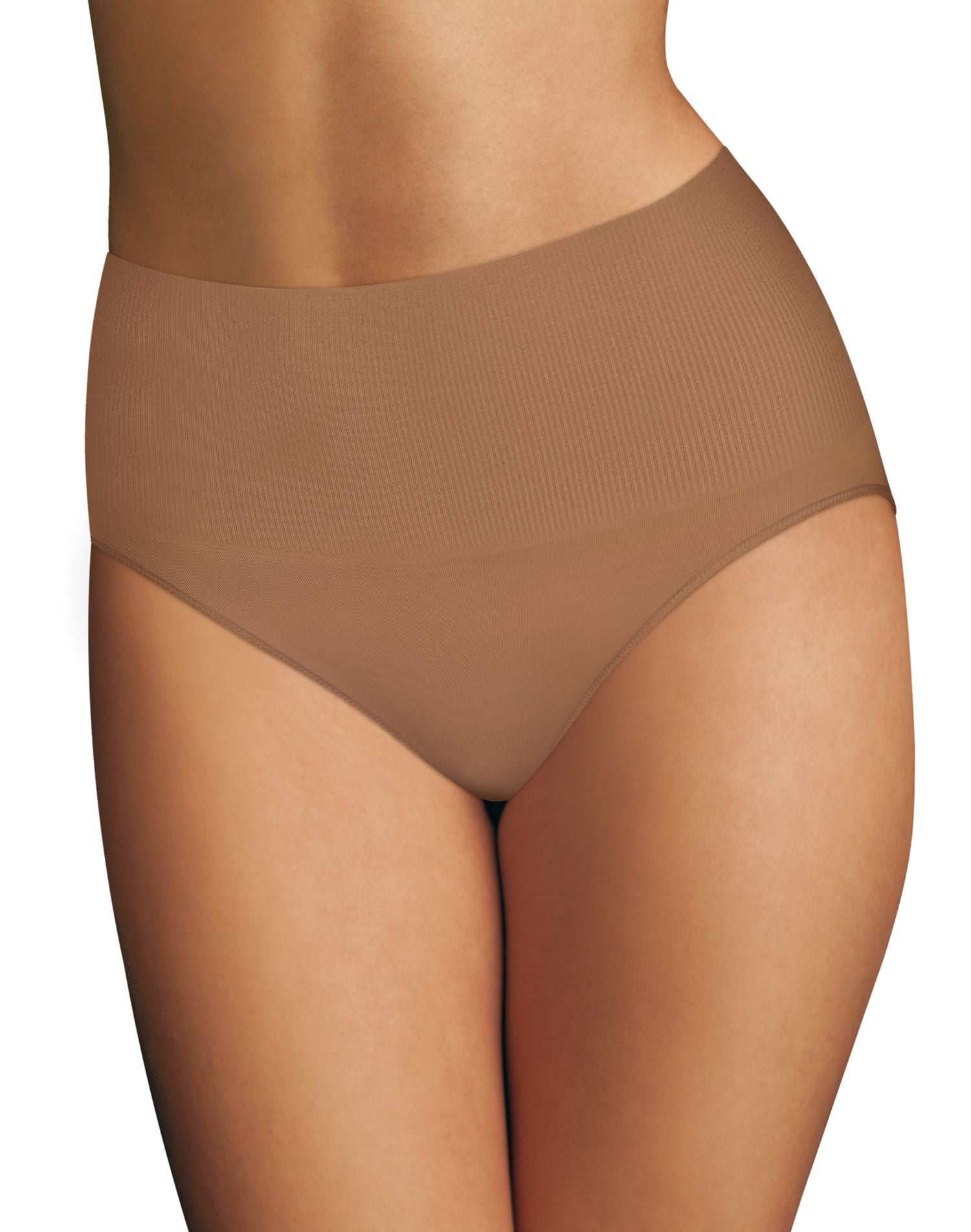 Maidenform Flexees Brief All Over Smoothing Black Cool Comfort