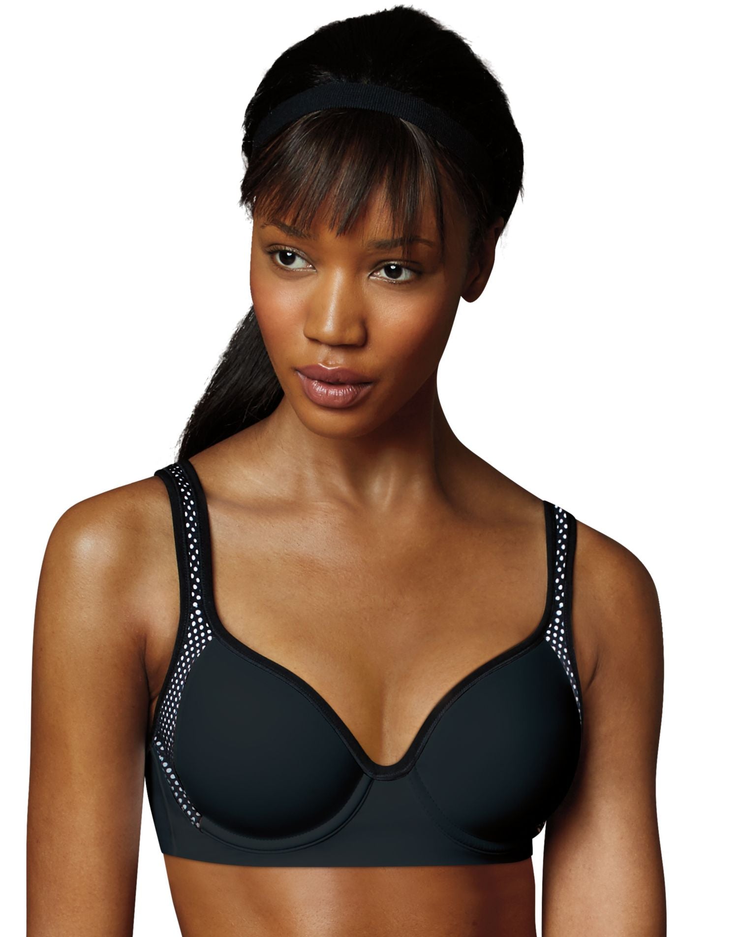 Maidenform Front Close Sport Bra 34DD Racerback Padded Cup
