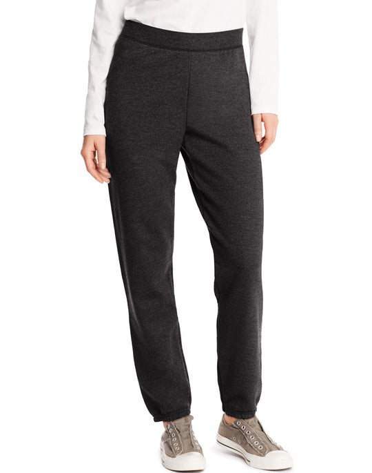 Hanes Women`s ComfortSoft EcoSmart Cinch Leg Sweatpants