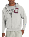 Champion Mens Heritage Fleece Zip Hoodie, Ivy League C