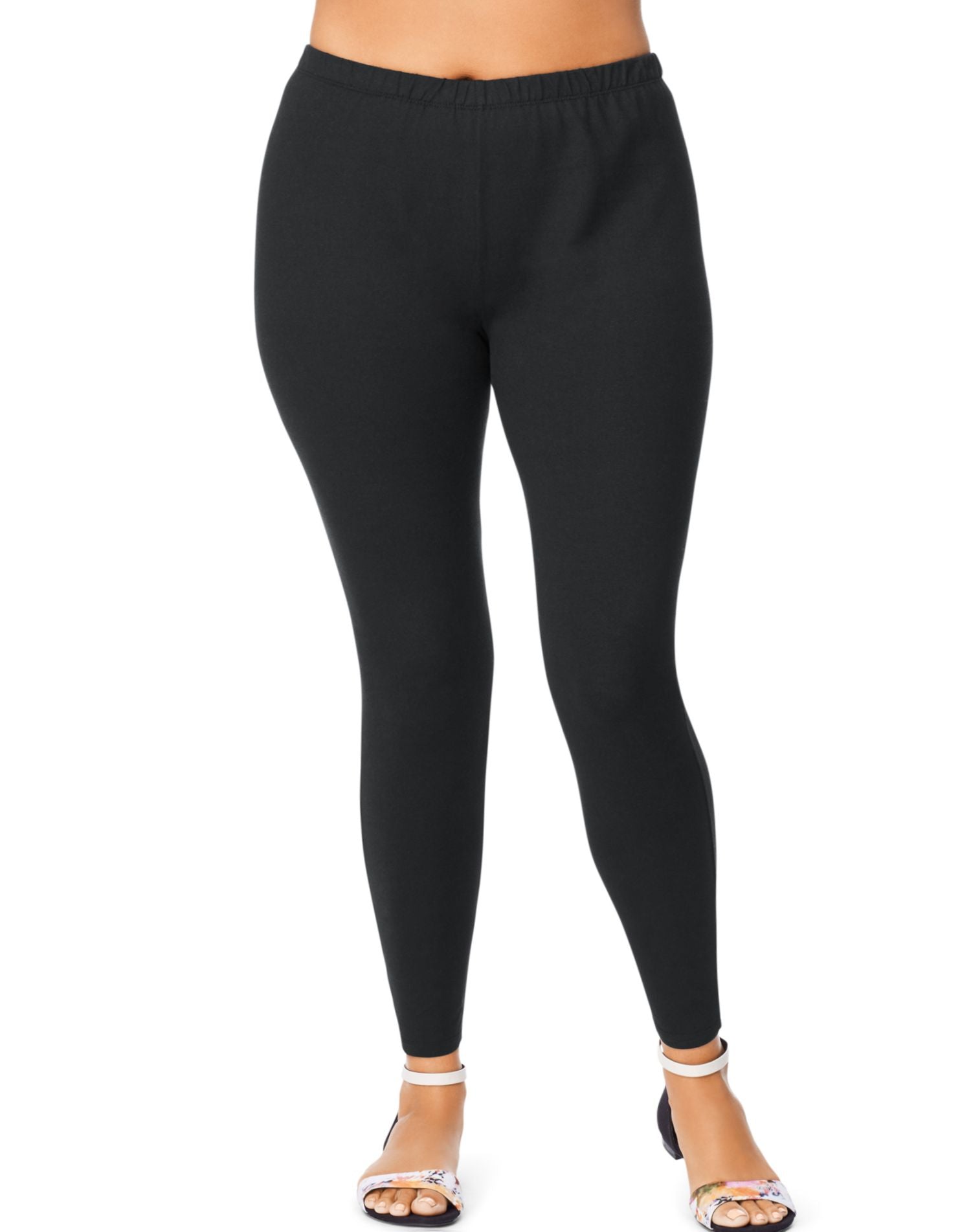 Just My Size + Plus-Size Stretch Jersey Full Length Legging