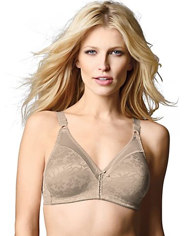 Bali Wire-Free Bra Double Support M-Frame Cushioned Flexible Fit Womens 3372  