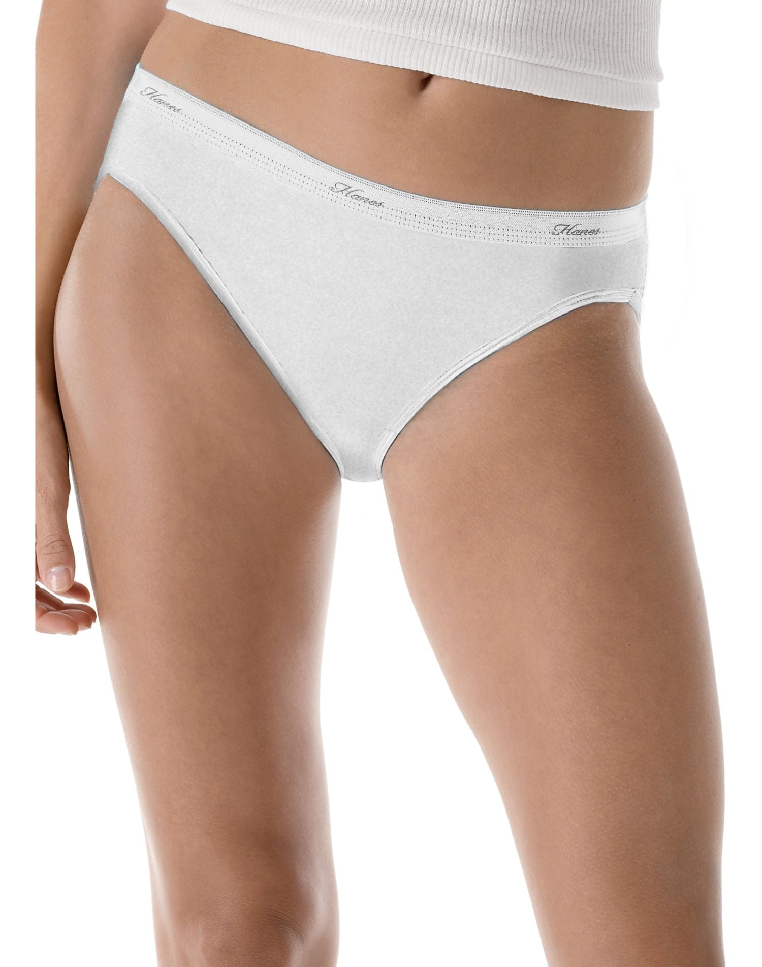 (NEW!) Vintage Hanes Her Way Underwear 1 Pair Bikini G024 White