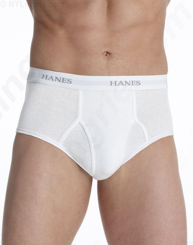 Hanes Classics White Briefs 6 Pack