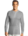 Hanes Men`s X-Temp Thermal Henley 3X-4X