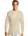 Hanes Men`s X-Temp Thermal Henley 3X-4X