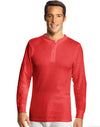 Hanes Men`s X-Temp Thermal Henley 3X-4X