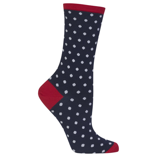 Hot Sox Womens Originals Small Polka Dots Sock