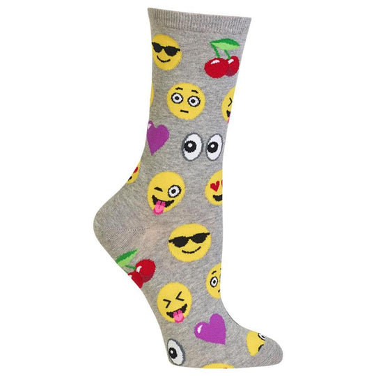 Hot Sox Womens Emoji Sock