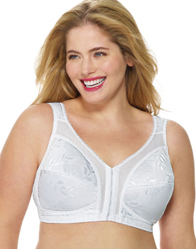 Women's Playtex US474C 18 Hour Ultimate Lift and Support Wirefree Bra (Grey  Heather 40DDD)