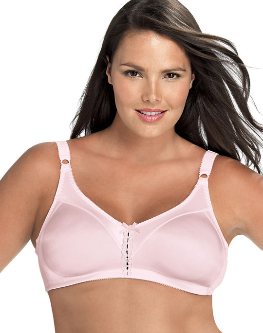 Bali 3820 Double Support Wirefree Bra Size 38c White for sale online