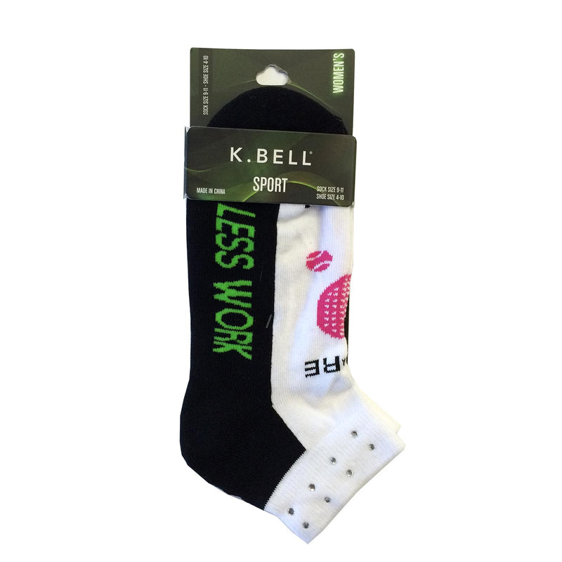 K. Bell Womens Sports Quater Socks