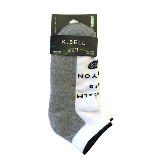 K. Bell Womens Sports Quater Socks