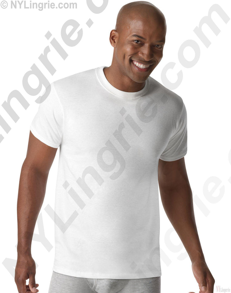 Hanes Classics Slim Fit Crewneck Undershirt 3-Pack