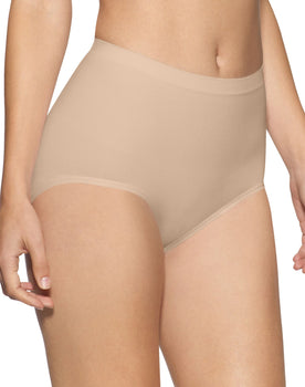 Bali Women's Firm Control Shaping Tummy Panel Full Coverage Shapewear Brief  2 pack - Style DFX710
