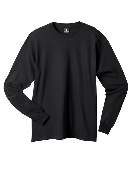 Hanes Adult Beefy-T Long-Sleeve T-Shirt