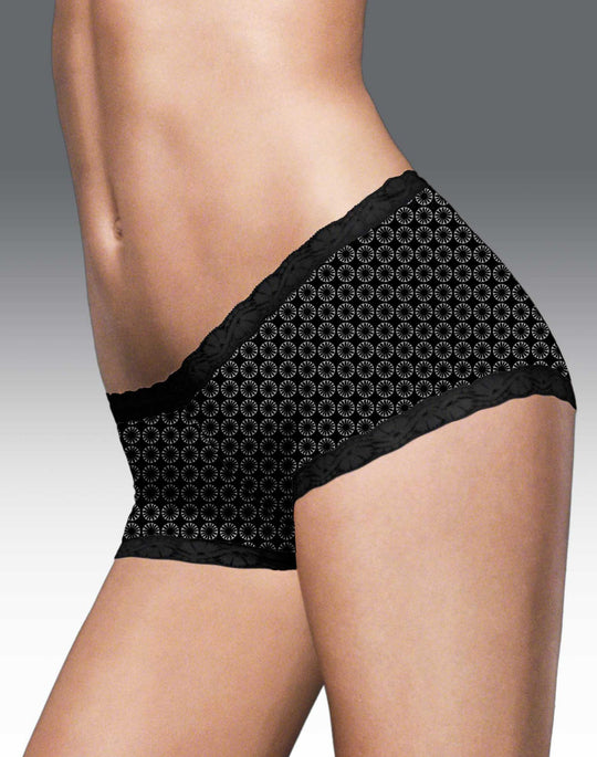 Maidenform Women`s Microfiber and Lace Boyshort