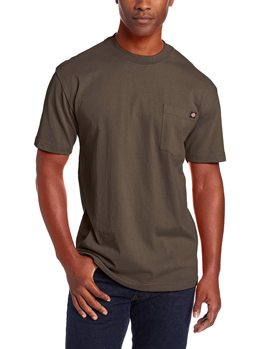 Dickies Mens Short Sleeve Heavyweight Crew Neck