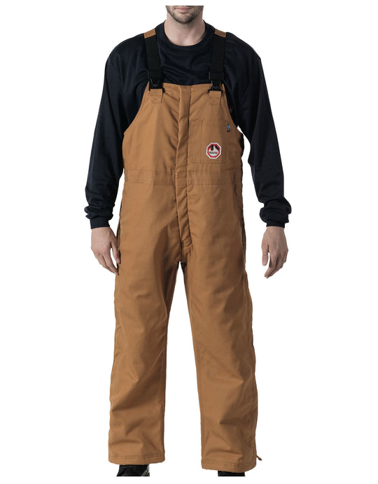 Walls Mens Flame Resistant Insulated Bib Overalls