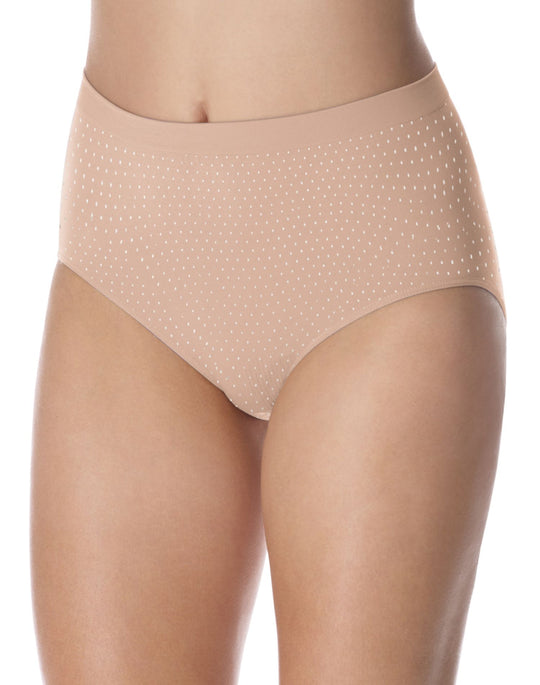 Women's Bali 803J Comfort Revolution Microfiber Brief Panty (Misty Dot  10/11) 