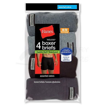 Hanes Men's Boxer Briefs with Comfort Flex® Waistband 4-Pack