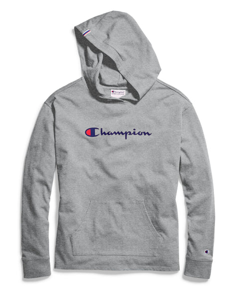 Champion women's heavyweight jersey pullover hoodie deals