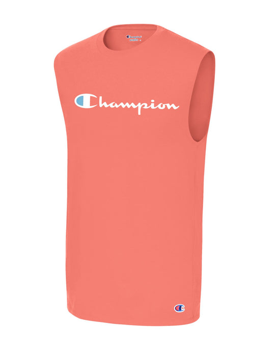 Champion Mens Classic Jersey Muscle Tee