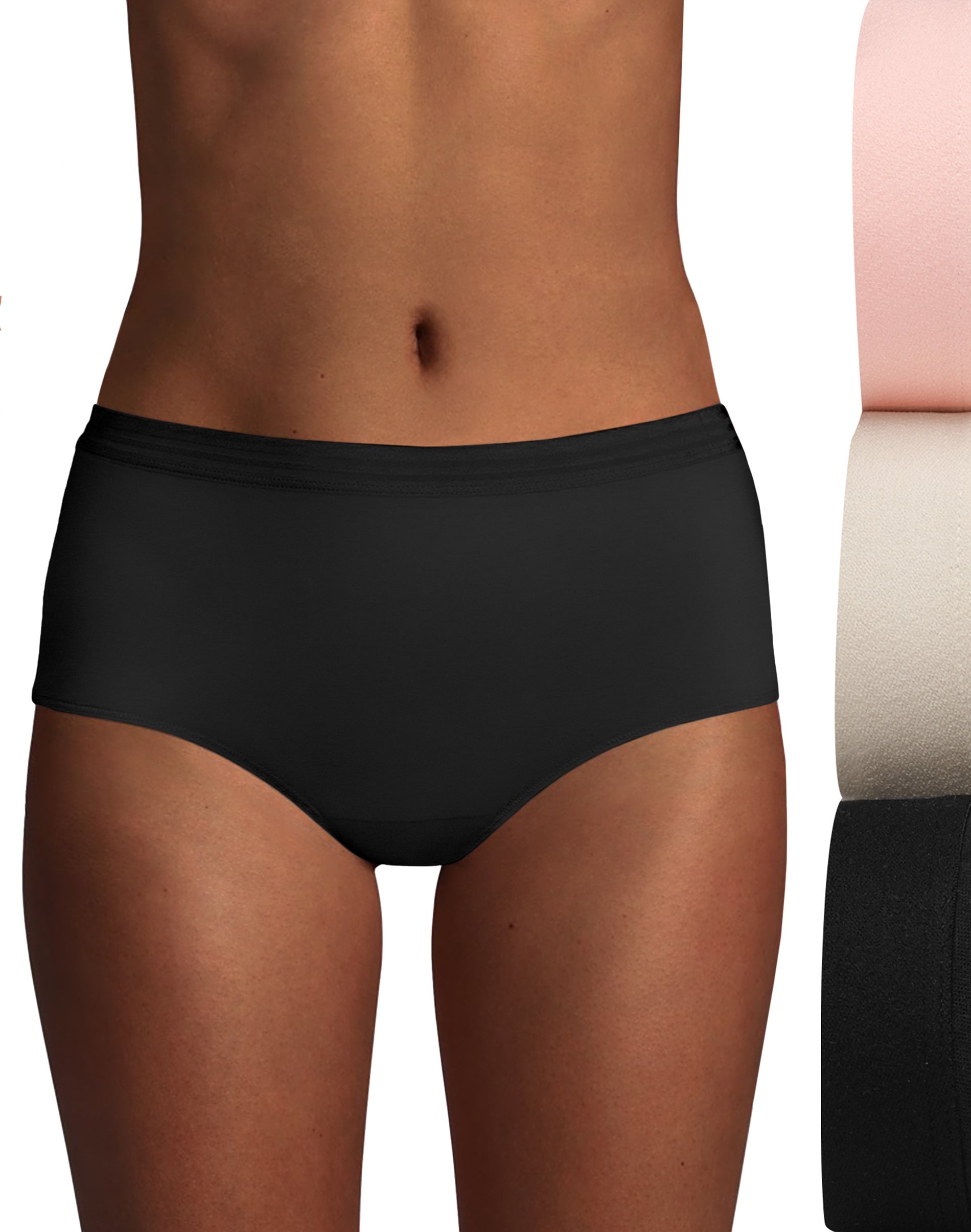 Hanes Ultimate Women's X-Temp Hipster Underwear, 3-Pack 