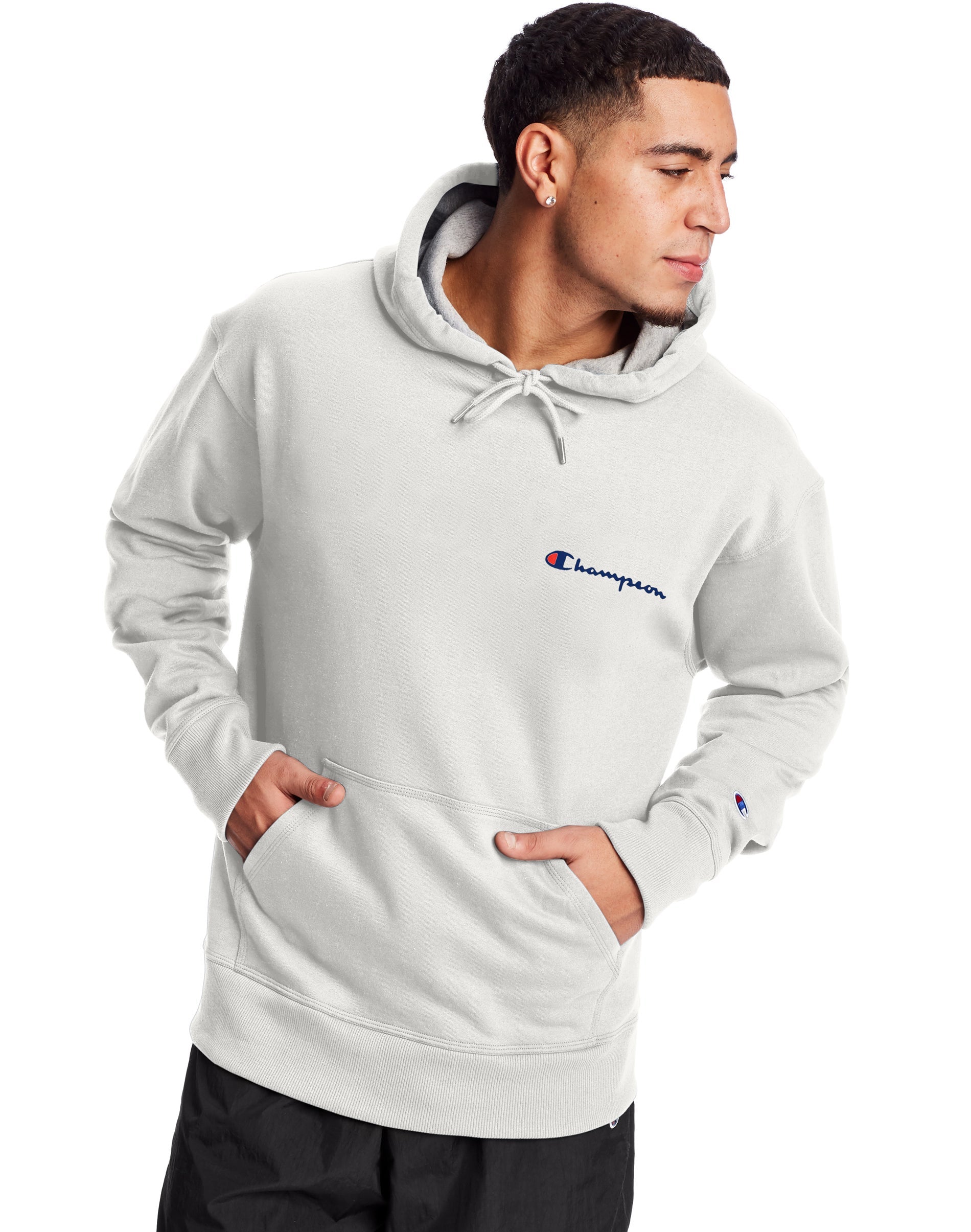 Gf89h 8160 Champion Mens Powerblend Pullover Hoodie