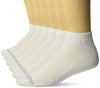 Fruit Of The Loom Mens Cushioned Solid No Show Socks 6 Pair