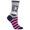 Hot Sox Womens Last Sail Before The Veil Crew Socks