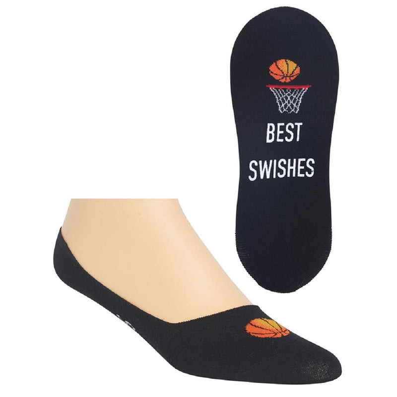 Hot Sox Mens Best Swishes Liner Socks