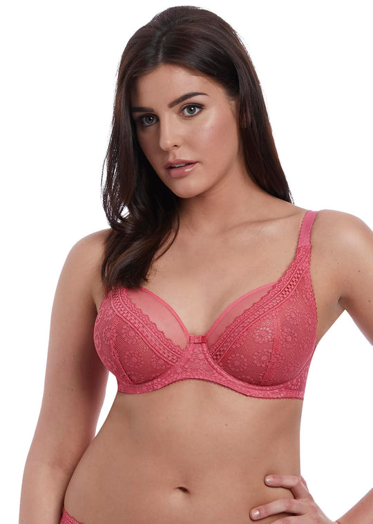 Freya Womens Love Note Underwire High Apex Bra