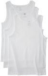 Fruit of the Loom Girls White Tanks 3 Pack