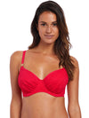 Fantasie Womens Marseille Underwire Gathered Full Cup Bikini Top