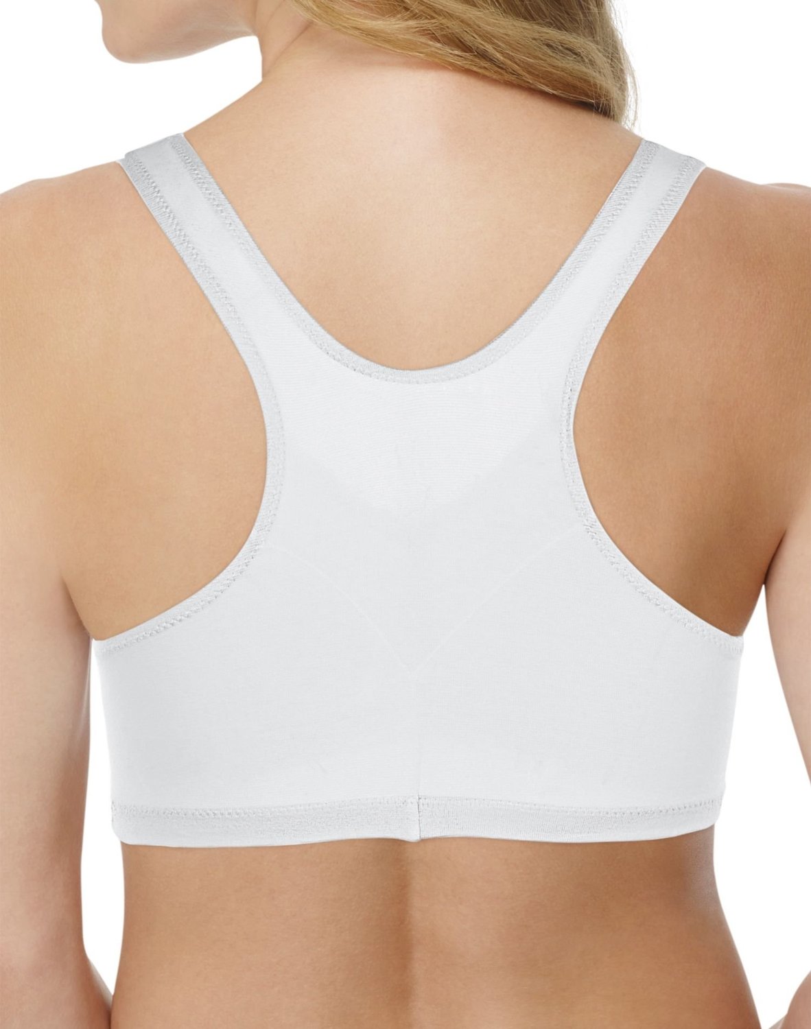 Hanes Women's ComfortBlend with X-Temp Pullover Bra - 2 Pack in White  (MHH570), Size Small