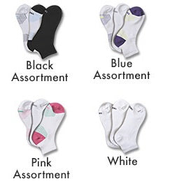 Hanes Women's Athletic Ankle Socks With Arch Support 3 Pairs