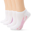 Hanes Fit Women`s Cushion No-Show Socks with Arch Support 4-Pack