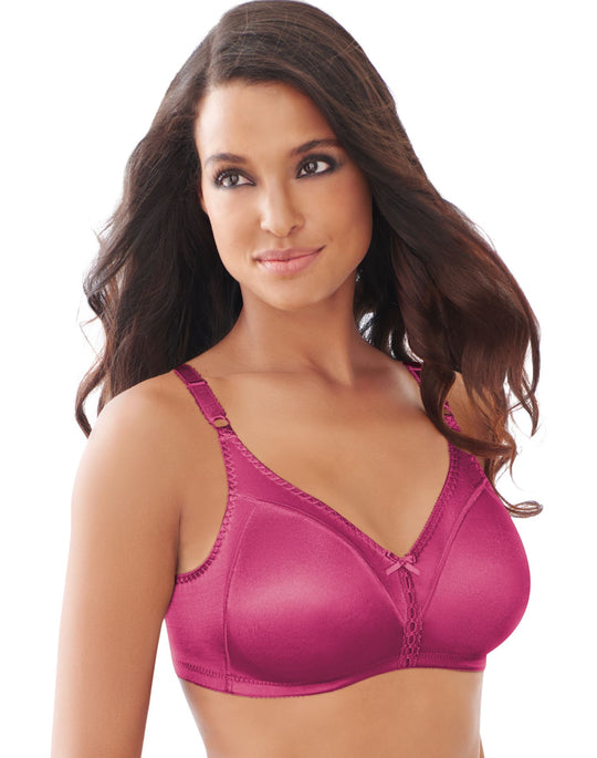 BALI DOUBLE SUPPORT Front Close Wirefree Bra Size 34B $28.00 - PicClick