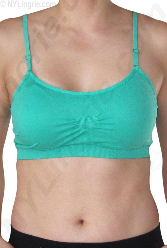 Coobie Women's Seamless Wirefree Scoopneck Bra